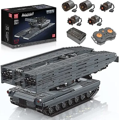 Mould King 20002 Military Vehicle Remote Control Building Block Kit MOC • $389.03