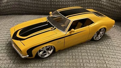 JADA 1/18 1968 CHEVY CAMARO DUB CITY BIG TIME MUSCLE CAR Acceptable Condition • $9.50