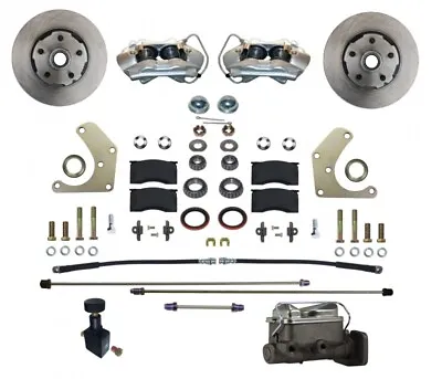 1964-72 Mopar A Body Leed Brakes Front Manual Disc Brake Conversion Kit (plain) • $1249