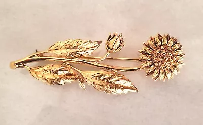 Metropolitan Museum Of Art MMA Sterling Silver Vermeil Flower Brooch Pin • $65