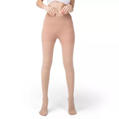 Compression Tights 20-30 MmHg Women Swelling Varicose Veins Edema Pantyhose Hose • £31.99