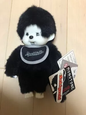 Monchhichi Doll Toy Black And White Size S Gray Monotone Kawaii Retro Limited • $253.30