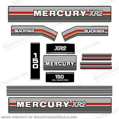 Fits Mercury 1987 150 XR2 Outboard Decals • $94.95