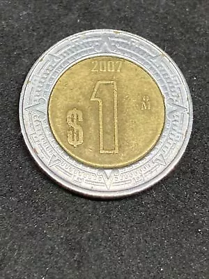 Coin / Mexico / 1 Peso 2007 • £1