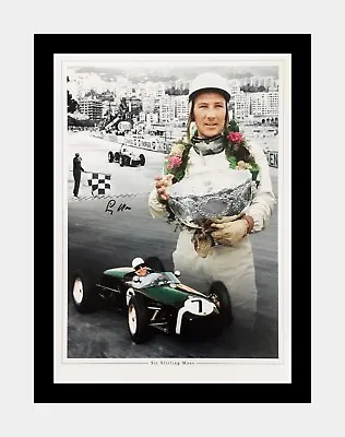 £39.99 • Buy Signed And Framed Sir Stirling Moss Photo Montage
