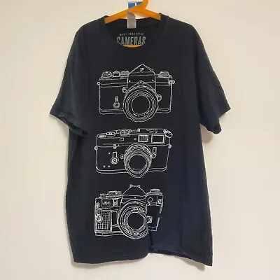 West Yorkshire Vintage Cameras T-shirt Size Medium • £8