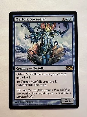 Merfolk Sovereign - MTG Core Set 2011 - NM Rare Creature Merfolk • $0.72