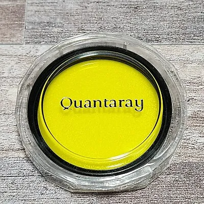 Quantaray Filter Fully Coated Optical Glass Metal Ring 52mm Yellow (Y2)  • $9.99