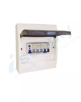 $112.79 • Buy COMPLETE 8 Pole Distribution Board Switchboard Safety RCD Main MCB Way 8p RCBO