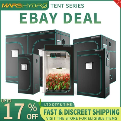 $119.99 • Buy Mars Hydro Indoor Grow Tent Kits Hydroponic System 1680D Oxford For Grow Light