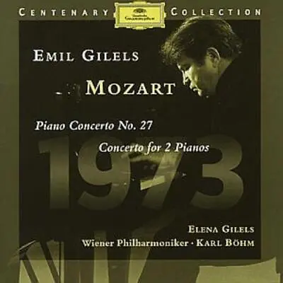 £4.21 • Buy Emil Gilels : Mozart: Piano Concerto No.27 & Concerto CD FREE Shipping, Save £s