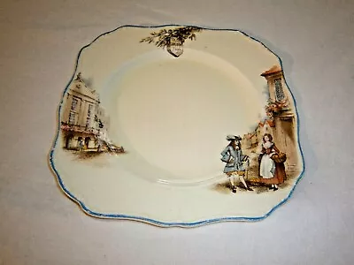 $20 • Buy Vintage J&g Meakin  Sweet Nell  Sunshine Plate - Old Drury - 21.5 Cms