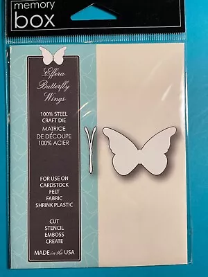 Memory Box Die 98863 Effera Butterfly Wings • $10.99