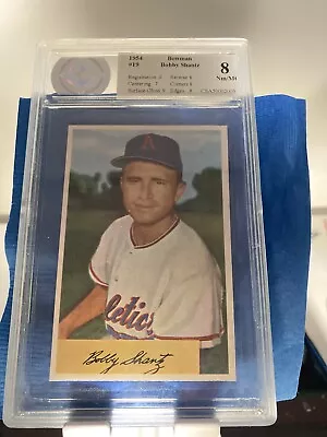 1954 Bowman Football Bobby Shantz #19 CSA 8 Nm/Mt • $25