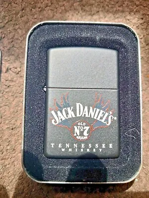 Jack Daniel's Zippo Lighter Wings Logo From 07 New With Tin • £44.95