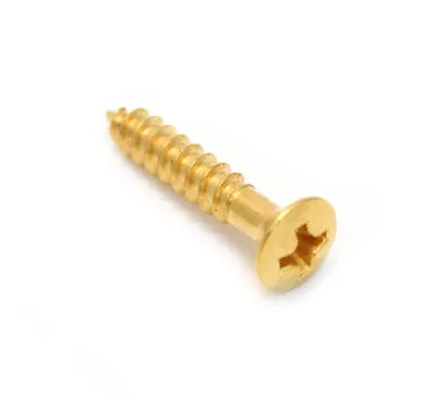 (1) Genuine Gretsch Bigsby Gold 1927G Body Face Mounting Screw 006-1727-000 • $7.50