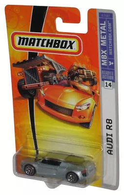 Matchbox MBX Metal (2007) Metallic Silver Audi R8 Toy Car #14 • $12.98