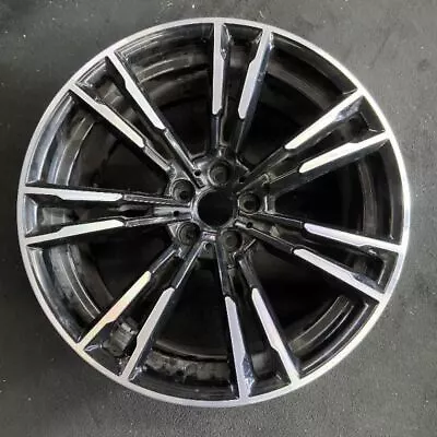 FRONT BMW Machined Black M5 OEM Wheel 20” 2018-2023 Factory Rim Original 86388 • $589.97