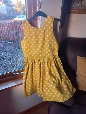 Gorgeous Girls Yellow Dress From Yumi Age 13 Yrs  New With Tags RRP £30 • £14.95