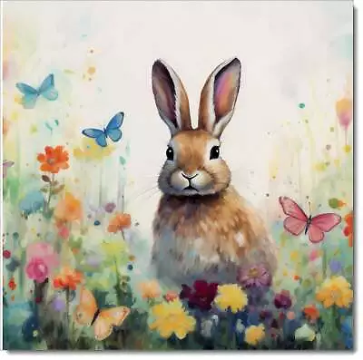 Doodlecards Doodlecards Easter Card Bunny In Wildflowers • £3.49