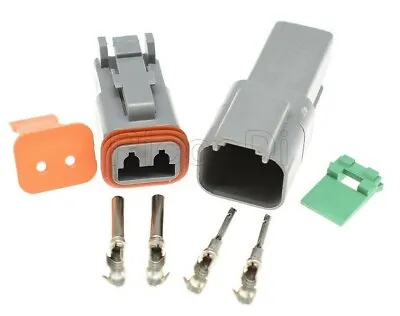 £6.99 • Buy Fits Deutsch Dt Series Multi Plug Waterproof Connector 2 3 4 6 8 12 Way Pin Kit