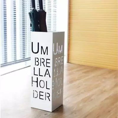 Large Umbrella Stand Walking Stick Holder Home Hallway Storage Rack Organizer • £18.39