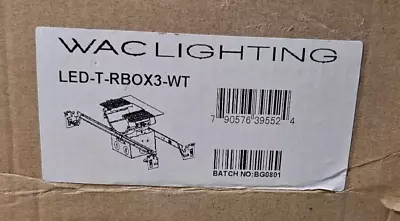 WAC Lighting LED-T-RBOX3-WT - 7 9057639548 7 - Batch No. CB0104 InvisiLED • $89.99