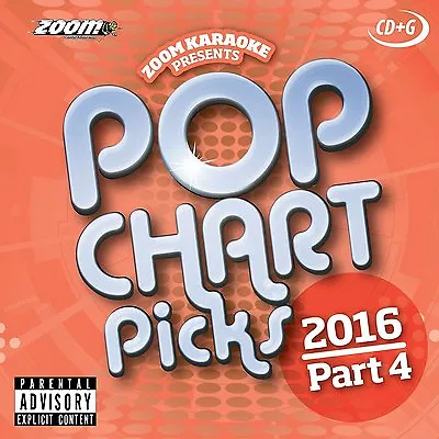 Zoom Karaoke Pop Chart Picks 2016 Vol 4 CDG Disc - Feat Lukas Graham 7 Years  • £4.95