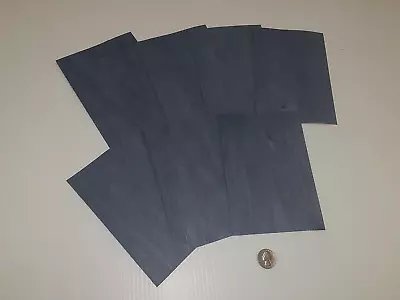 1 Lot Of 7pcs Dyed Light Blue Raw Veneer Shorts Lot #713 • $15.49