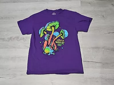 Have A Magical Day Mushroom Purple Graphic T-Shirt • $14.99