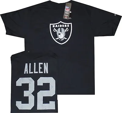 Oakland Raiders Marcus Allen Reebok Throwback Pro Style Oversized T Shirt Medium • $7.95