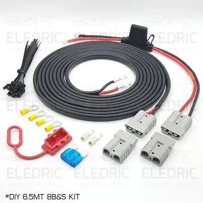 $120 • Buy Anderson Plug Dual Battery Wiring Kit 12V DC For 4x4 4WD Ute Camper Plug & Play 