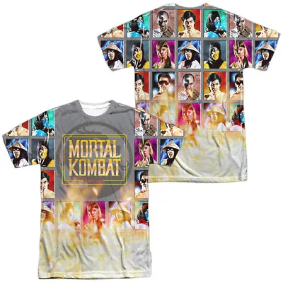 Mortal Kombat Klassic Choose Your Fighter Unisex Adult Costume T Shirt S-3XL • $28.99