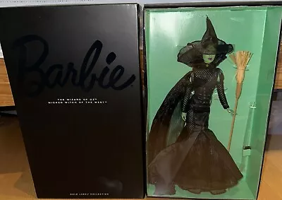 2013 Wicked Witch Of The West Barbie Wizard Of Oz Gold Label In Shipper NRFB • $299.99