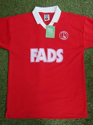 Charlton Athletic 1981-1982 Score Draw Home Football Shirt - Size Large Mens New • £39.99