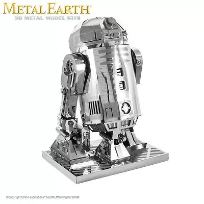 Fascinations Metal Earth Star Wars R2D2 Model Kit MMS250 Star Wars Model Kits  • $10.99