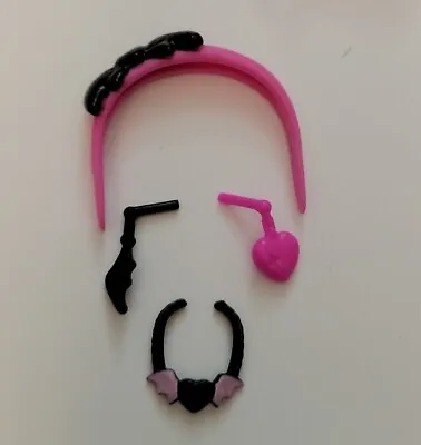 Monster High Day Out Draculaura Accessories G3 2022 Earrings Necklace Headband • $3.99