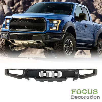 For 2009-2014 Ford F-150 Front Bumper Conversion Raptor Style Grey Steel • $193.32