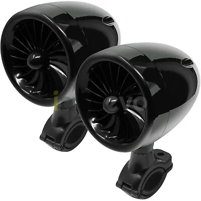 300W Amplifier Built-in Bluetooth Waterproof Motorcycle Stereo Speaker Audio AUX • $72.95