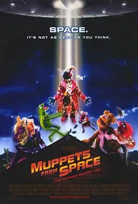 MUPPETS FROM SPACE 11x17 Movie Poster - Licensed | New | USA |  [A] • $11.99