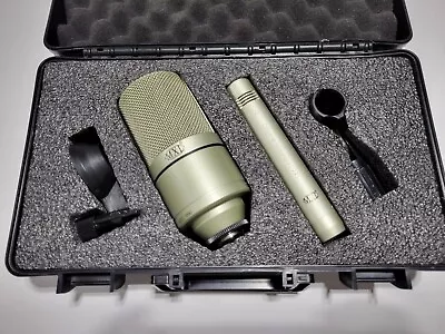 MXL 990 Condenser Microphone With Case & Mount NICE!! • $79.95