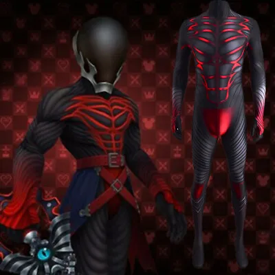 Kingdom Hearts Jumpsuit Vanitas Bodysuit Cosplay Costume Adult & Kids Halloween • $24.99