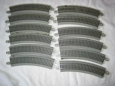 LOT# 1  BACHMANN E-Z TRACK HO SCALE NICKEL SILVER  15 R FULL CIRCLE Good Cond. • $15