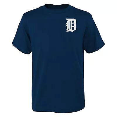 Majestic MLB Youth Detroit Tigers Victor Martinez #41 Player Tee Shirt Navy • $12.50