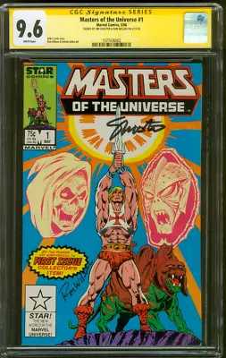 Masters Of The Universe 1 CGC 2XSS 9.6 He-Man Star Comics 5/1986 • $249.99