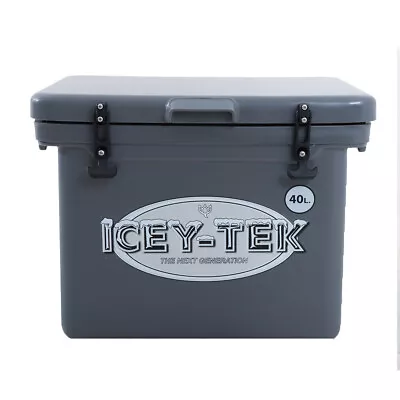 Icey-Tek Cube Chilly Bin 40L Grey • $278.25