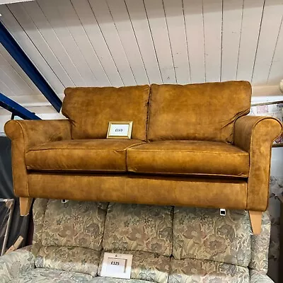 Tan Suede 2 Seater Sofa • £169