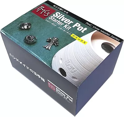 PMC Flex DIY Silver Clay Starter Kit Deluxe NITTO Kagaku Mini Kiln Pot Accessory • $259.99