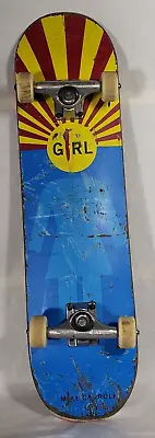 Mike Carroll GIRL Deck W Ind. Trucks W Bones Wheels Sierra Fellers Vtg STF V2 53 • $149.99