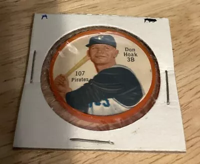 1962 Salada Tea Baseball Coin Don Hoak Pittsburgh Pirates • $15